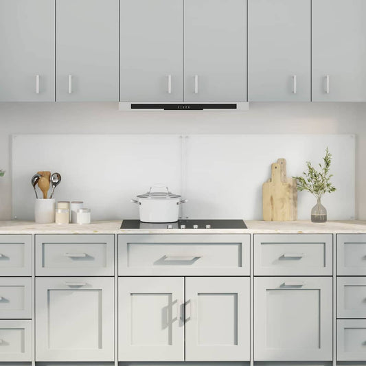 Konyhai splashback 2 pcs Átlátszó 100 x 50 cm edzett üveg
