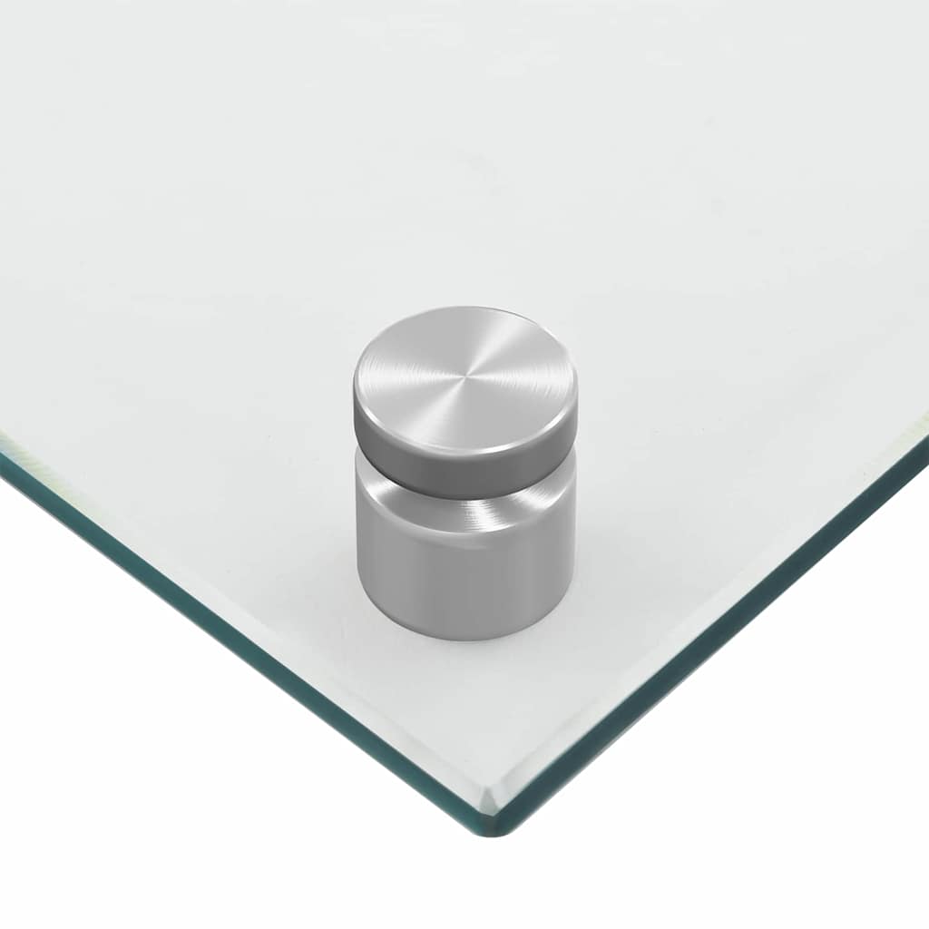 Konyhai splashback 2 pcs Átlátszó 100 x 60 cm edzett üveg