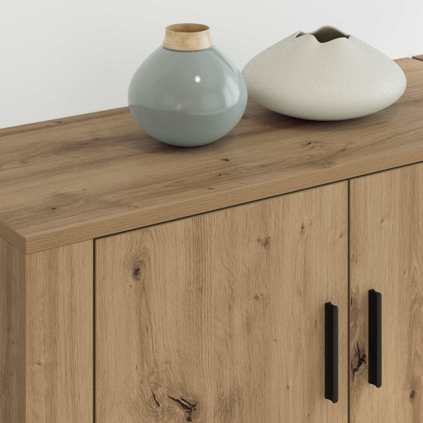 Fali TV szekrény szett 2 pcs Artisan tölgy 80 x 34,5 x 40 cm