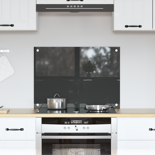 Konyhai splashback Sötétszürke 70 x 50 x 0.6 cm edzett üveg