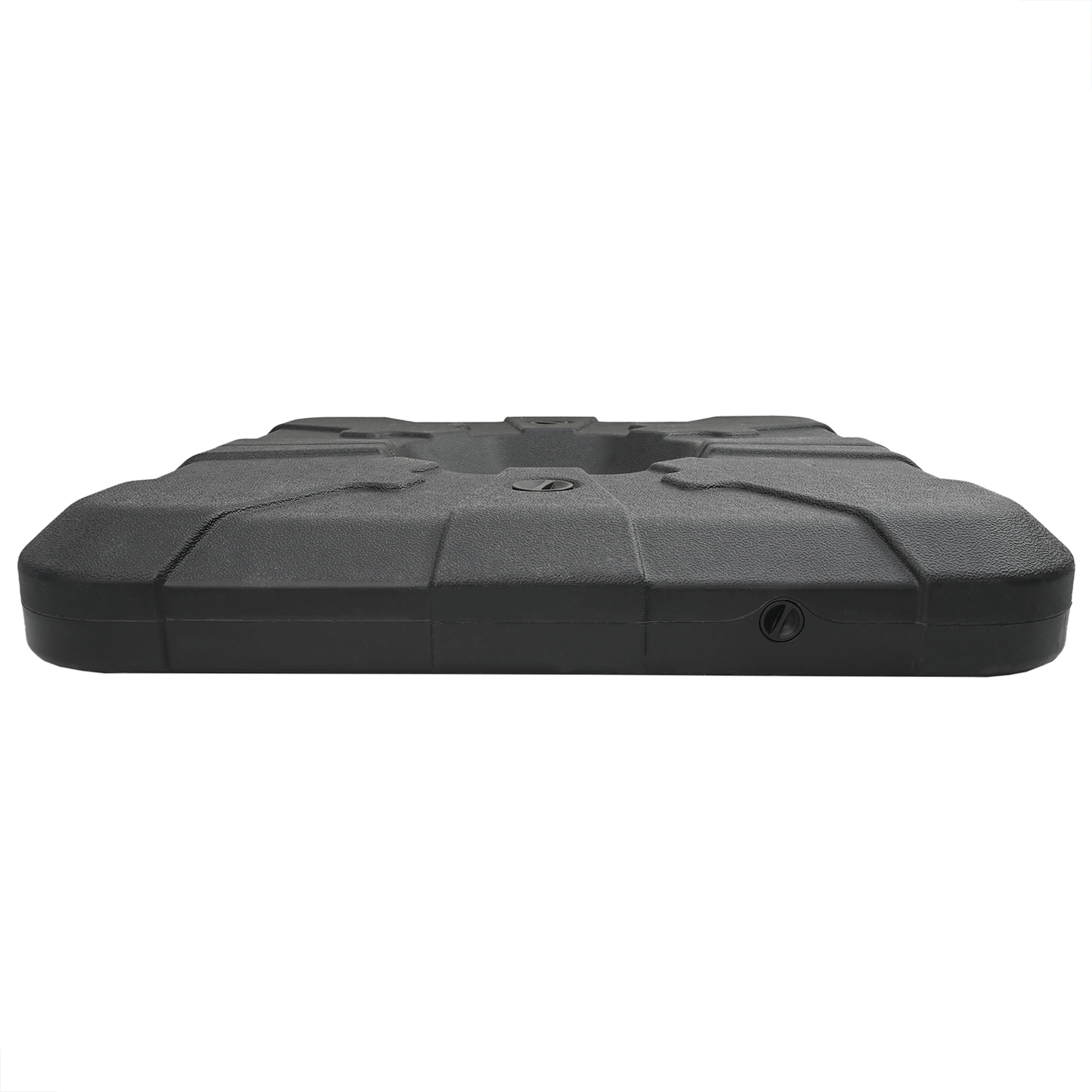 Esernyő Alap Szett 2 pcs Fekete 88.5 x 88.5 x 12 cm Műanyag